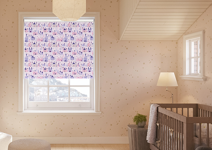 Magic Castle, Fairy Purple - Roller Blind - Image 3